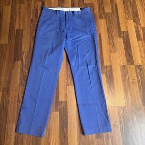 Polo Ralph Lauren Chino Pants Classic Fit Blue Mens 36x34